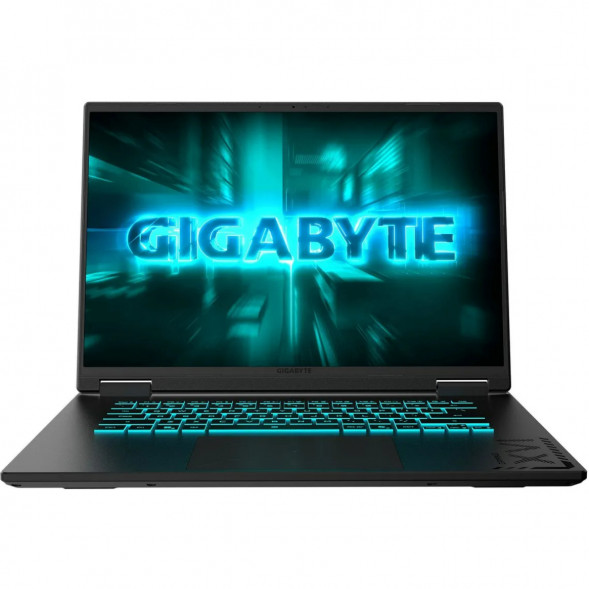 Ноутбук Gigabyte Gaming A16 GA63H (3VHK3EE893SD) (16&amp;quot;, IPS, AMD Ryzen 7 260 3.8ГГц, 8 ядер, 16ГБ DDR5, 512ГБ SSD, NVIDIA GeForce RTX 5060 - 8 ГБ, без ОС), черный в Костроме