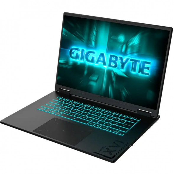 Ноутбук Gigabyte Gaming A16 GA63H (3VHK3EE893SD) (16&amp;quot;, IPS, AMD Ryzen 7 260 3.8ГГц, 8 ядер, 16ГБ DDR5, 512ГБ SSD, NVIDIA GeForce RTX 5060 - 8 ГБ, без ОС), черный в Костроме