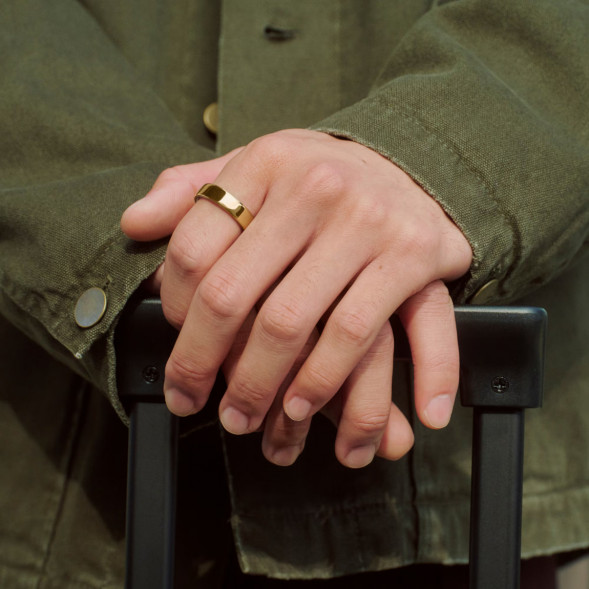 Умное кольцо Oura Ring 5 (размер 8), золотой/Gold в Костроме