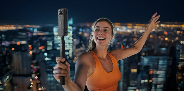 Экшн-камера Insta360 X5 Standard Bundle, Black в Костроме