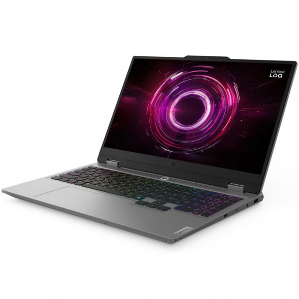 Ноутбук Lenovo LOQ 15AHP10 (83JG003DPB) (15.6&amp;quot;,  IPS, AMD Ryzen 5 220, 6 ядер, 16 ГБ DDR5, SSD 512 ГБ, NVIDIA GeForce RTX 5050 - 8 ГБ, без ОС), серый в Костроме