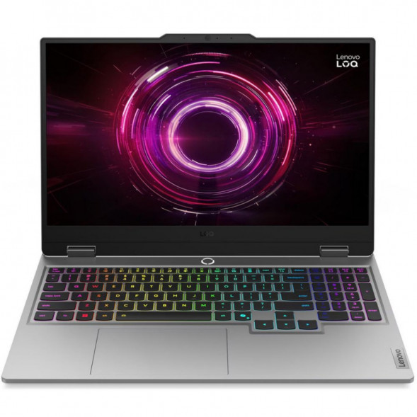 Ноутбук Lenovo LOQ 15AHP10 (83JG003DPB) (15.6&amp;quot;,  IPS, AMD Ryzen 5 220, 6 ядер, 16 ГБ DDR5, SSD 512 ГБ, NVIDIA GeForce RTX 5050 - 8 ГБ, без ОС), серый в Костроме
