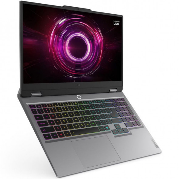 Ноутбук Lenovo LOQ 15AHP10 (83JG003DPB) (15.6&amp;quot;,  IPS, AMD Ryzen 5 220, 6 ядер, 16 ГБ DDR5, SSD 512 ГБ, NVIDIA GeForce RTX 5050 - 8 ГБ, без ОС), серый в Костроме