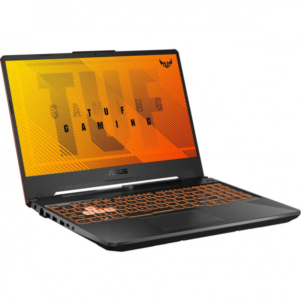 Ноутбук ASUS TUF Gaming A15 FA506NCG-HN330 (15.6&amp;quot;, IPS, AMD Ryzen 7 8845HS 3.8ГГц, 8-ядерный, 16ГБ DDR5, 512ГБ SSD, NVIDIA GeForce RTX 3050 - 4 ГБ, без ОС), черный в Костроме