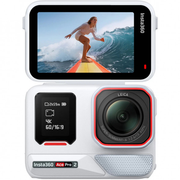 Экшн-камера Insta360 Ace Pro 2 Single Battery Xplorer Bundle, Arctic White в Костроме