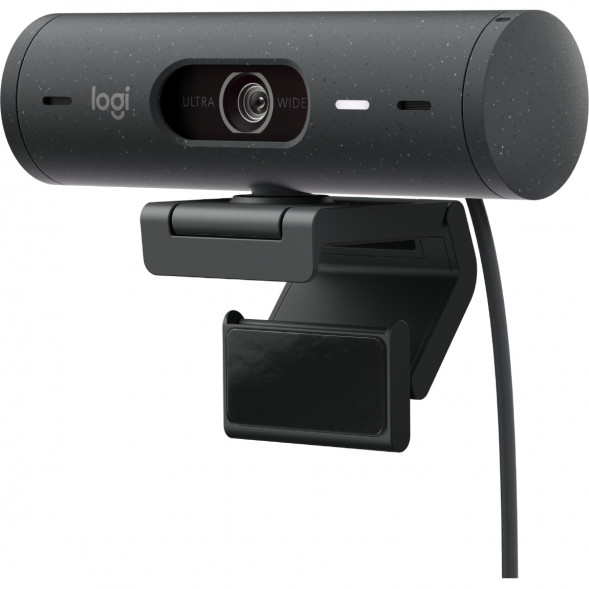 Веб-камера Logitech Brio 500, чёрный в Костроме