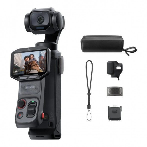 Экшн-камера Insta360 Luna Pro Standart Black 8K Gimbal Camera with 1 Sensor, черный в Костроме