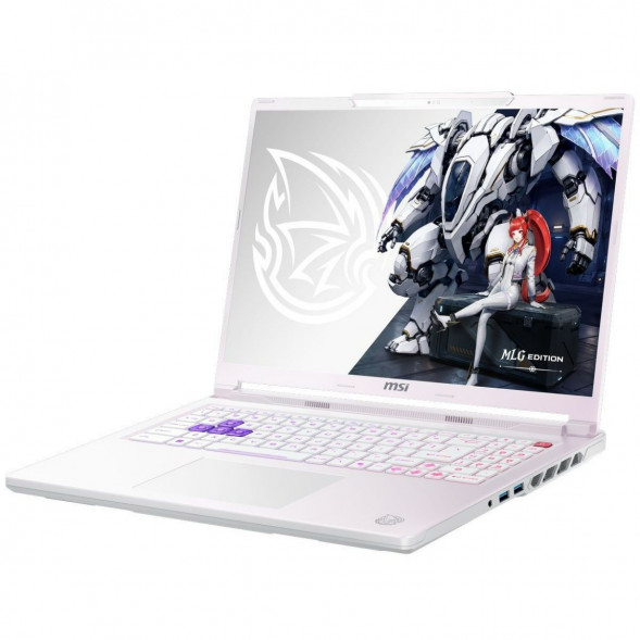 Ноутбук MSI Crosshair A16 HX MLG Edition E8WGXK-089XRUY (16&amp;quot;, IPS, AMD Ryzen 9 8940HX 2.4ГГц, 16 ядер, 16ГБ DDR5, 1ТБ SSD, NVIDIA GeForce RTX 5070 - 12 ГБ, без ОС), белый в Костроме