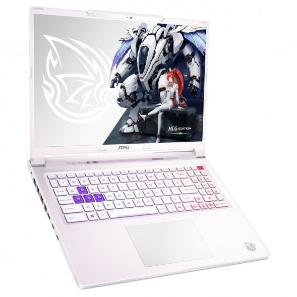 Ноутбук MSI Crosshair A16 HX MLG Edition E8WGXK-089XRUY (16&amp;quot;, IPS, AMD Ryzen 9 8940HX 2.4ГГц, 16 ядер, 16ГБ DDR5, 1ТБ SSD, NVIDIA GeForce RTX 5070 - 12 ГБ, без ОС), белый в Костроме