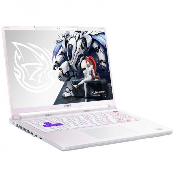 Ноутбук MSI Crosshair A16 HX MLG Edition E8WGXK-089XRUY (16&amp;quot;, IPS, AMD Ryzen 9 8940HX 2.4ГГц, 16 ядер, 16ГБ DDR5, 1ТБ SSD, NVIDIA GeForce RTX 5070 - 12 ГБ, без ОС), белый в Костроме