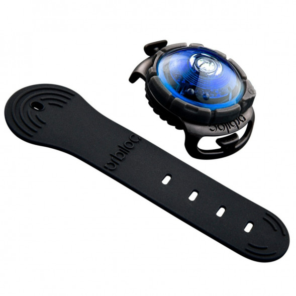 Фонарь для собак Orbiloc Dog Dual Signal Colours, синий в Костроме