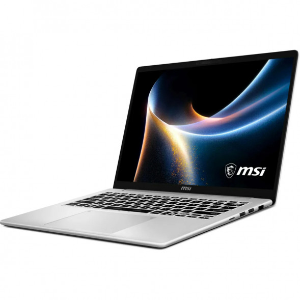 Ноутбук MSI Modern 14S AI+ G3MG-011XRU (14&amp;quot;, OLED, Intel Core Ultra 5 322 2.5ГГц, 6 ядер, 16ГБ DDR5, 512ГБ SSD, Intel Graphics, без ОС), серебристый в Костроме