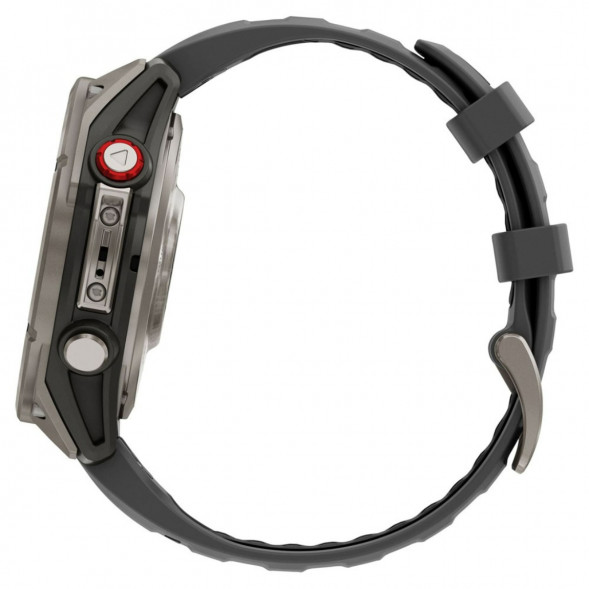 Умные часы Garmin Fenix 8 PRO, 47 мм, AMOLED, Sapphire, Titanium with Graphite/Black Silicone Band 010-03198-10 в Костроме