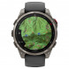 Умные часы Garmin Fenix 8 PRO, 51 мм, AMOLED, Sapphire, Titanium with Graphite/Black Silicone Band 010-03199-10 в Костроме