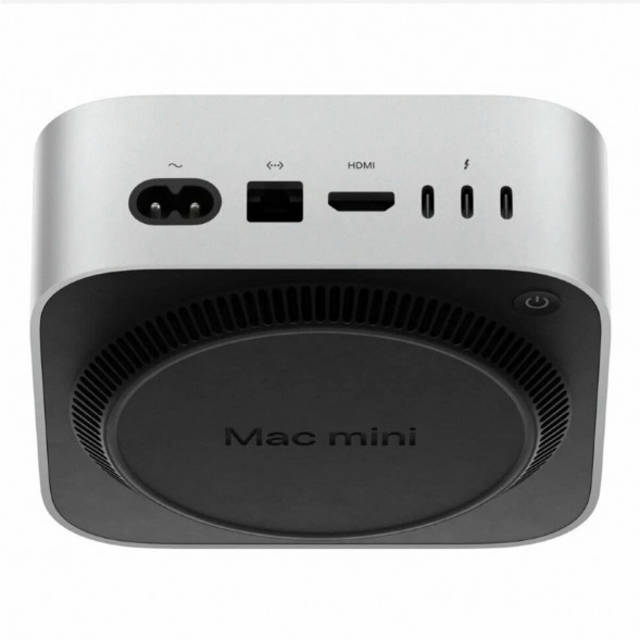 Компьютер Apple Mac mini M4 2024 (MU9D3) (10 Core GPU, 16ГБ, 256ГБ SSD, Apple, macOS), серебристый в Костроме