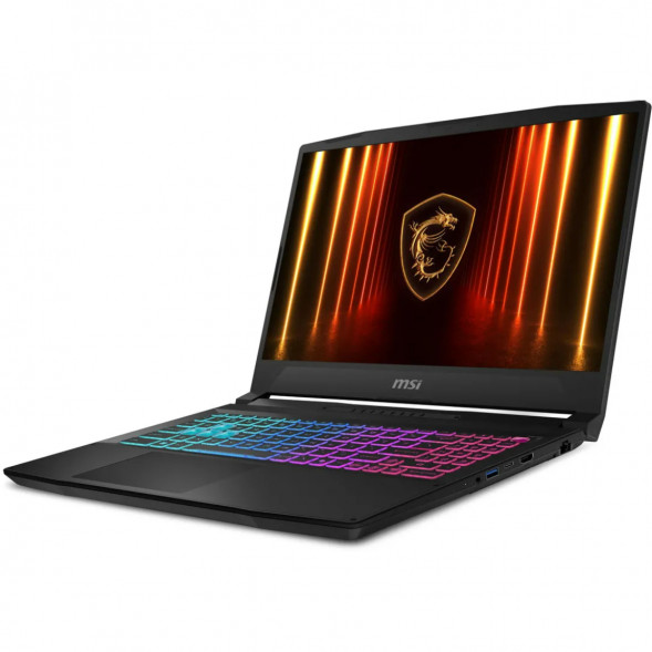 Ноутбук MSI Katana 15 HX B14WGK-293US (15.6&amp;quot;, IPS, Intel Core i7 14650HX 2.2ГГц, 16-ядерный, 16ГБ DDR5, 1ТБ SSD, NVIDIA GeForce RTX 5070 - 8 ГБ, Windows 11 Home), черный в Костроме