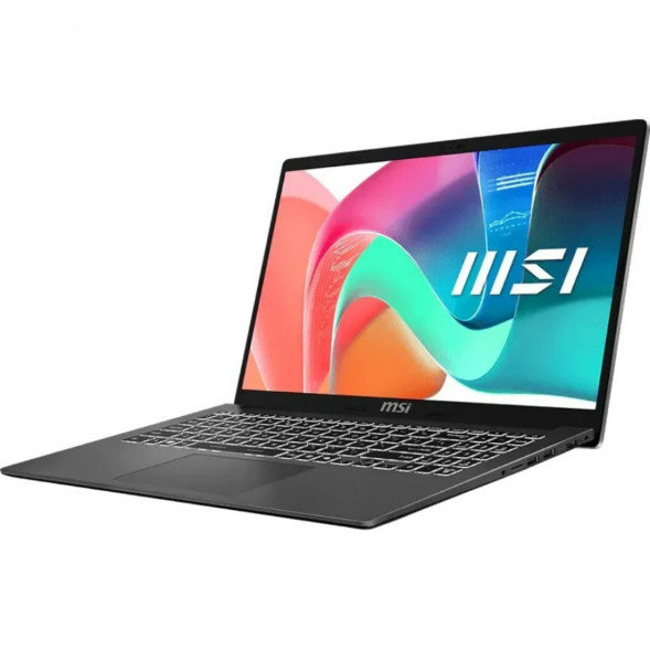 Ноутбук MSI Modern 15 F1MXG-1279XRU (15.6&amp;quot;, IPS, Intel Core 7 120U 1.4ГГц, 10 ядер, 16ГБ DDR5, 512ГБ SSD, Intel Graphics, без ОС), серый в Костроме