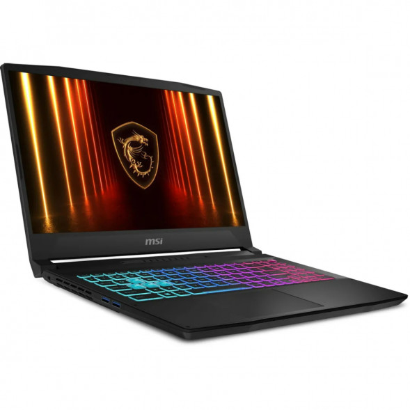 Ноутбук MSI Katana 15 HX B14WFK-1073XRU (15.6&amp;quot;, IPS, Intel Core i7-14650HX 2.2ГГц, 16 ядер, 16ГБ DDR5, 512ГБ SSD, NVIDIA GeForce RTX 5060 - 8 ГБ, без ОС), черный в Костроме