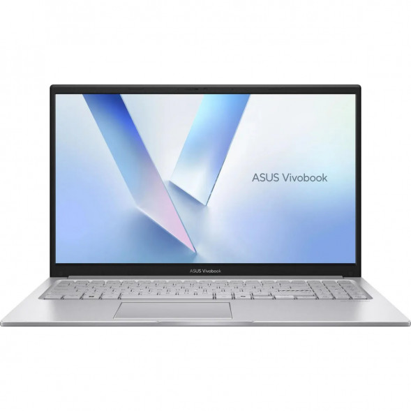 Ноутбук ASUS Vivobook 15 X1504MA-BQ224 (15.6&amp;quot;, IPS, Intel Core 5 320 1.5ГГц, 6 ядер, 8ГБ DDR5, 512ГБ SSD, Intel Graphics, без ОС), серебристый в Костроме