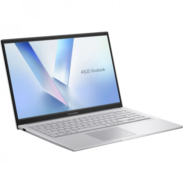 Ноутбук ASUS Vivobook 15 X1504MA-BQ224 (15.6&amp;quot;, IPS, Intel Core 5 320 1.5ГГц, 6 ядер, 8ГБ DDR5, 512ГБ SSD, Intel Graphics, без ОС), серебристый в Костроме