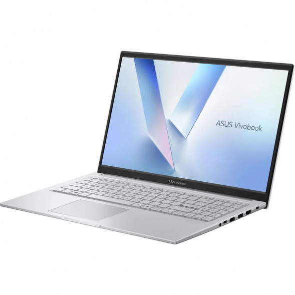Ноутбук ASUS Vivobook 15 X1504MA-BQ224 (15.6&amp;quot;, IPS, Intel Core 5 320 1.5ГГц, 6 ядер, 8ГБ DDR5, 512ГБ SSD, Intel Graphics, без ОС), серебристый в Костроме