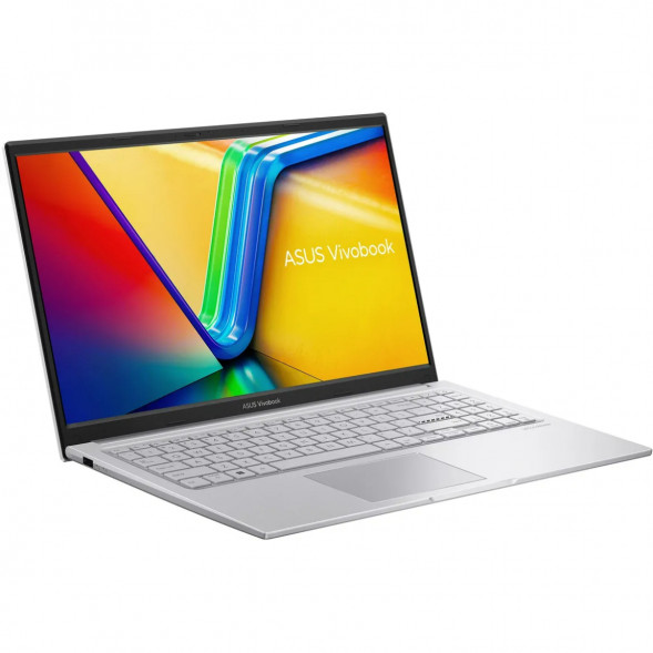 Ноутбук ASUS Vivobook 15 X1504VA-BQ4172 (15.6&amp;quot;, IPS, Intel Core 5 120U 1.4ГГц, 10 ядер, 8ГБ DDR5, 512ГБ SSD, Intel Graphics, без ОС), серебристый в Костроме