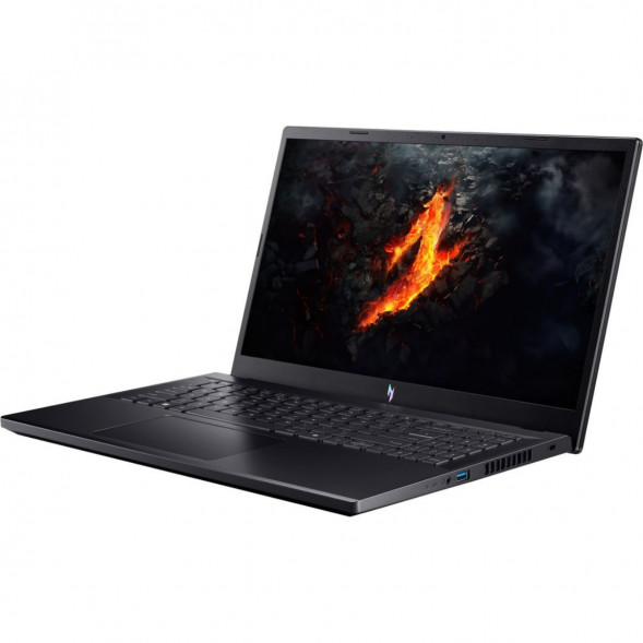 Ноутбук Acer Nitro V 15 ANV15-52-92DD (15.6&amp;quot;, IPS, Intel Core i9 13900H 2.6ГГц, 14 ядер, 16ГБ DDR5, 512ГБ SSD, NVIDIA GeForce RTX 5060 - 8 ГБ, без ОС), черный в Костроме